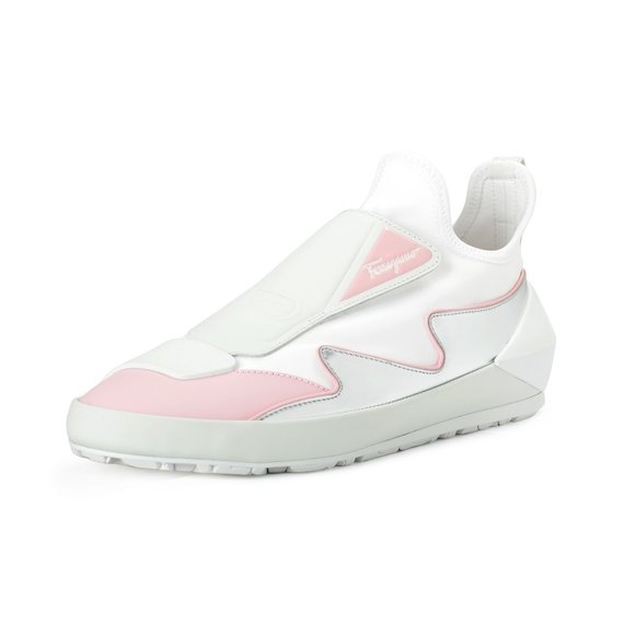 Salvatore Ferragamo "NILE" Multi-Color Slip On Fashion Sneakers Shoes